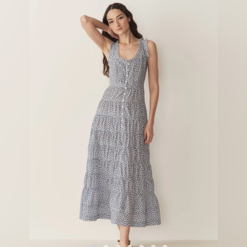 NWT Doen Ottessa dress in cornflower hillside bloom!